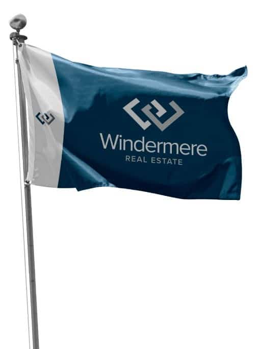 Windermee Real Estate Logo Flag